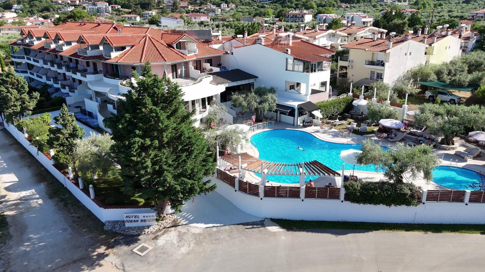 Ocean Beach Hotel Skala Potamia  Exterior photo